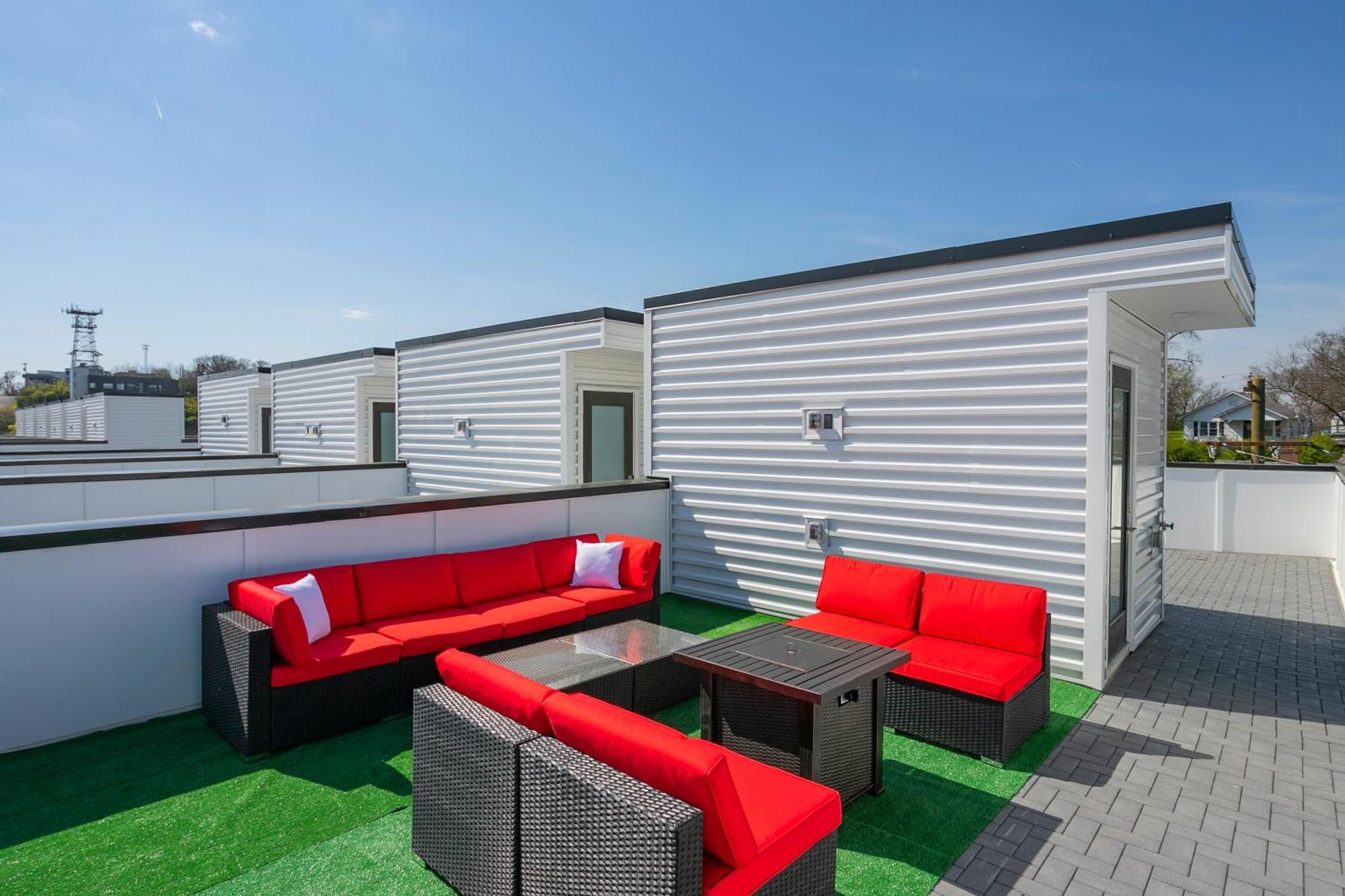 Luxury Townhome Skyline Views Mins To Dt Nashville Buitenkant foto