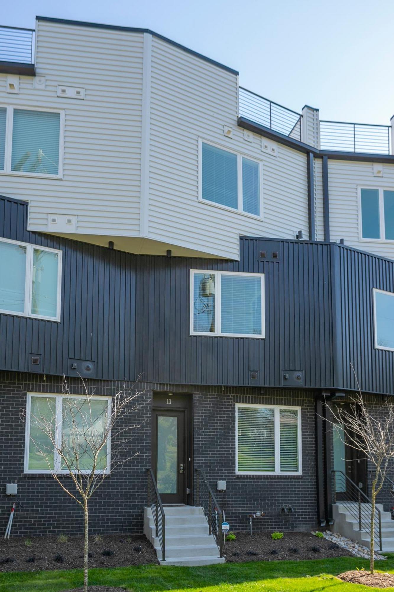 Luxury Townhome Skyline Views Mins To Dt Nashville Buitenkant foto