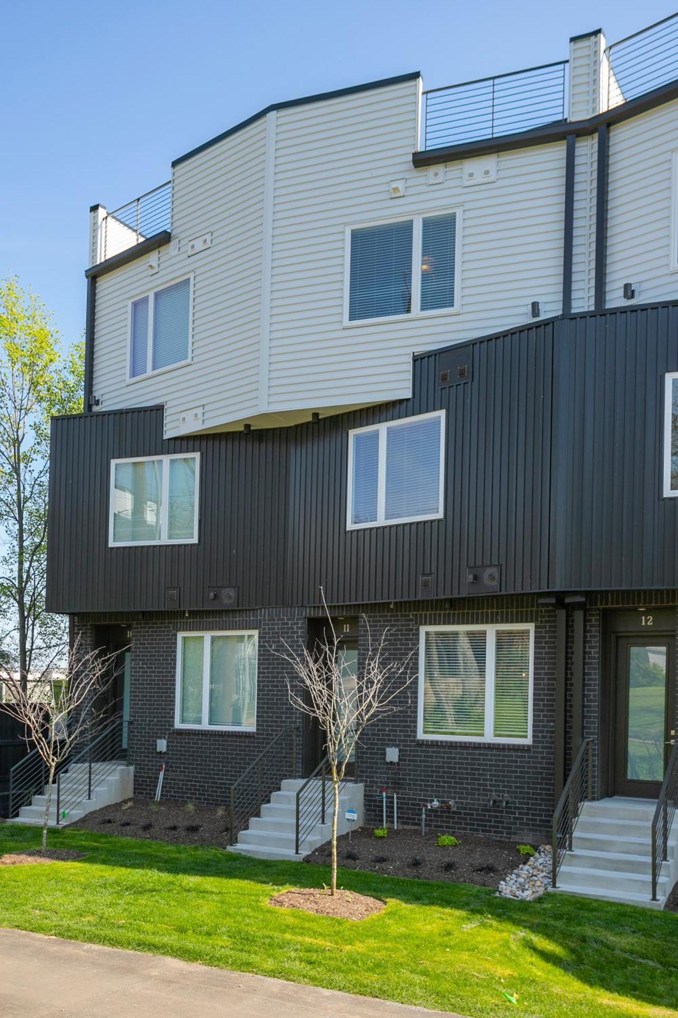Luxury Townhome Skyline Views Mins To Dt Nashville Buitenkant foto