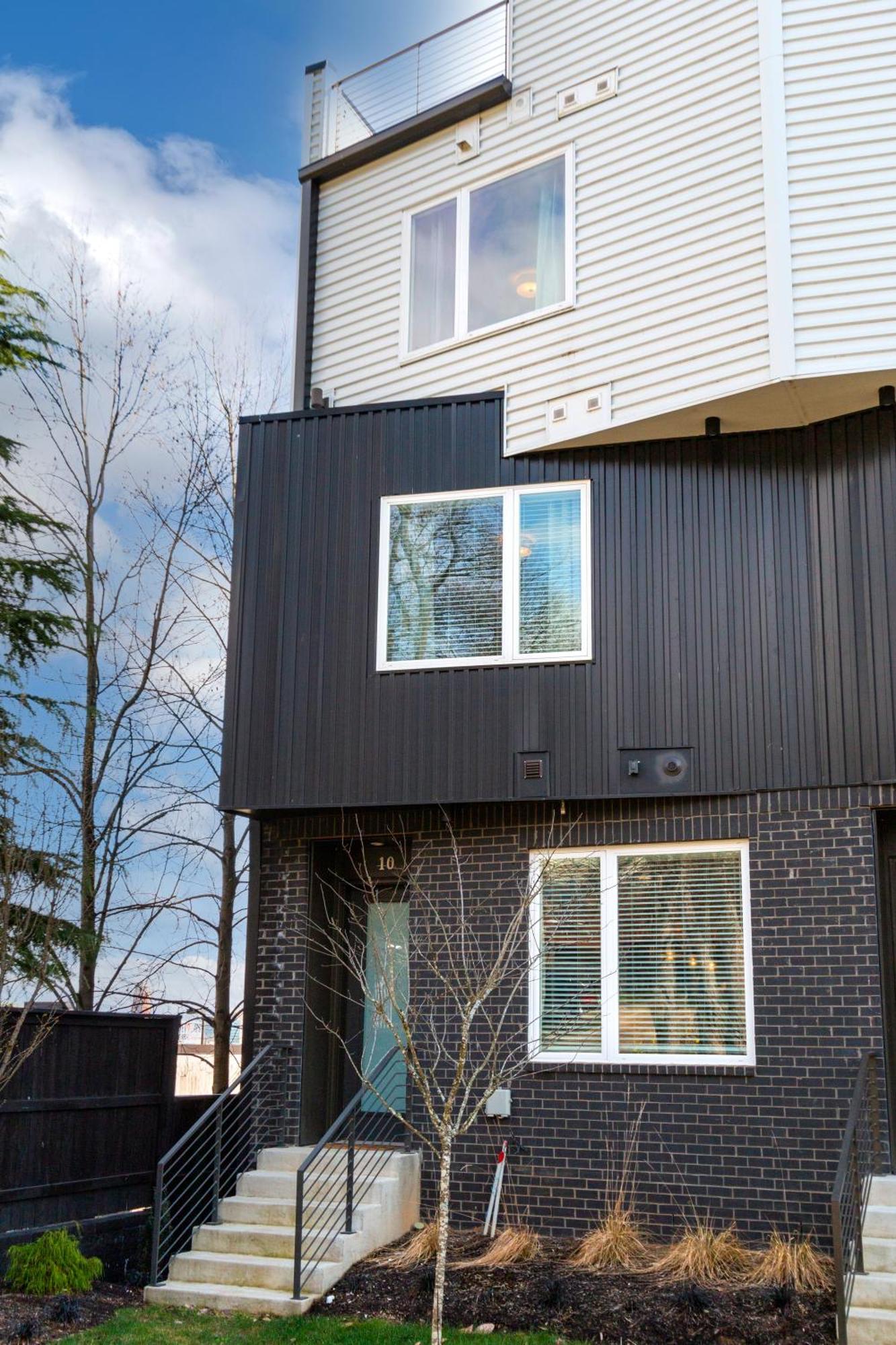 Luxury Townhome Skyline Views Mins To Dt Nashville Buitenkant foto